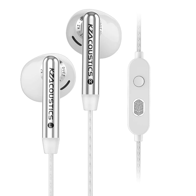 KZ Duet Quad-Core Dual Dynamic Driver Earphones