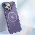 Durable Matte Translucent MagSafe Armor Case for iPhone 16 Series