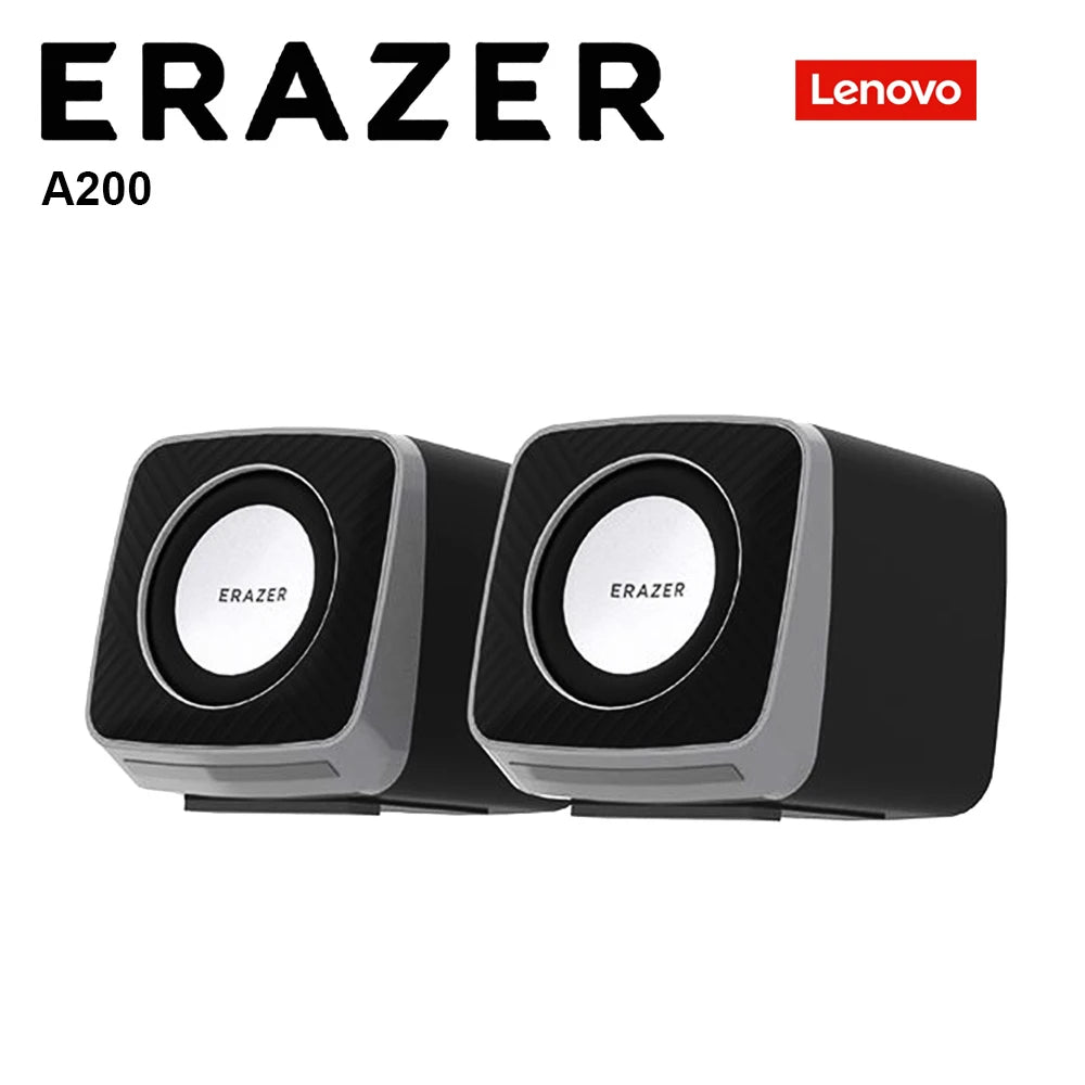 Lenovo Earzer A200 Compact Dual Channel Loudspeaker with LED Ambient Light