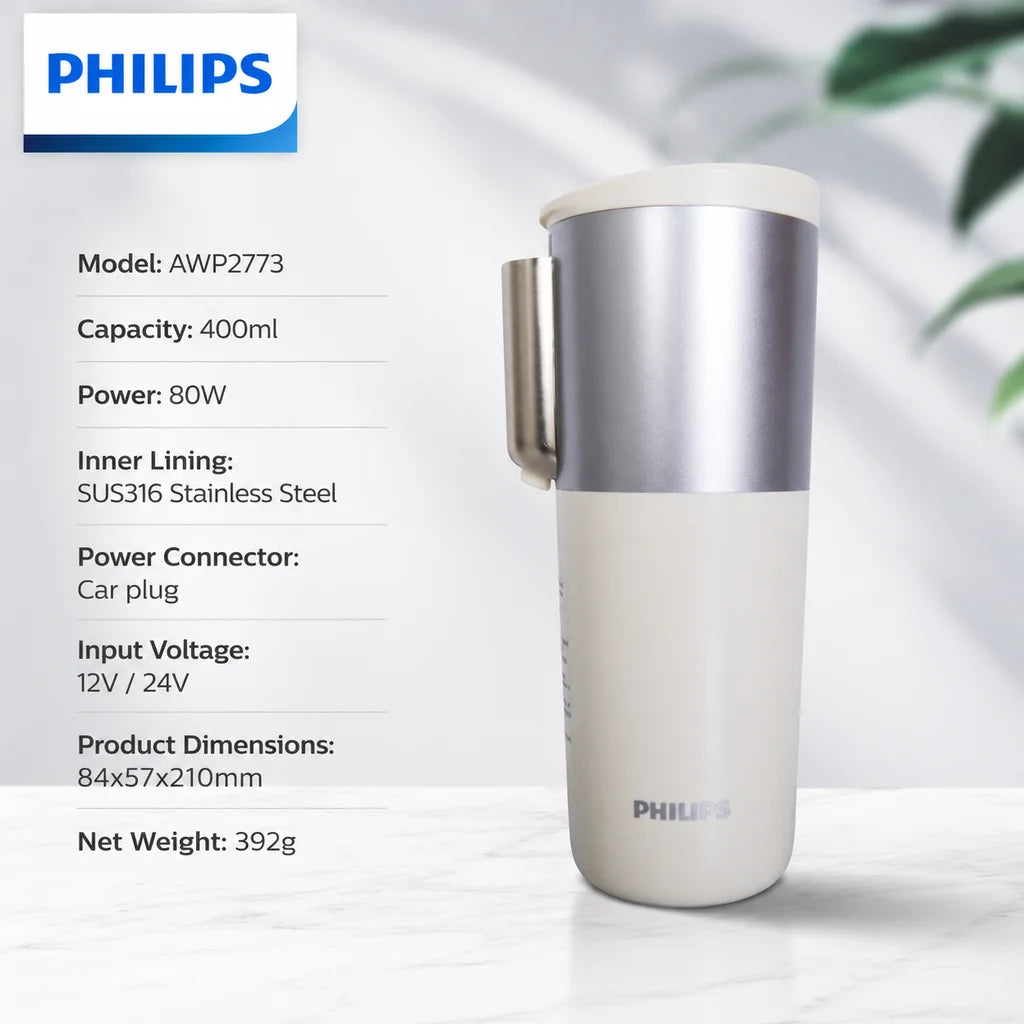Philips 5-Setting Car Electric Kettle