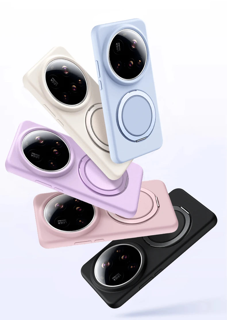 Premium Magnetic Liquid Silicone Case for Xiaomi 15 Ultra