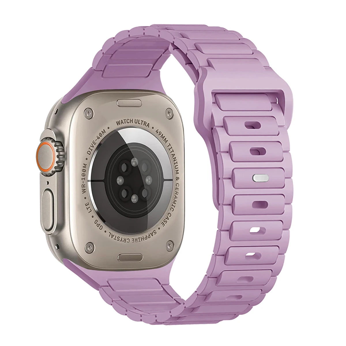 Durable Soft Silicone Watch Band for Apple Watch