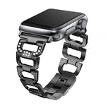 Fashion Sparkling Stone Metal Replacement Band for Apple Watch