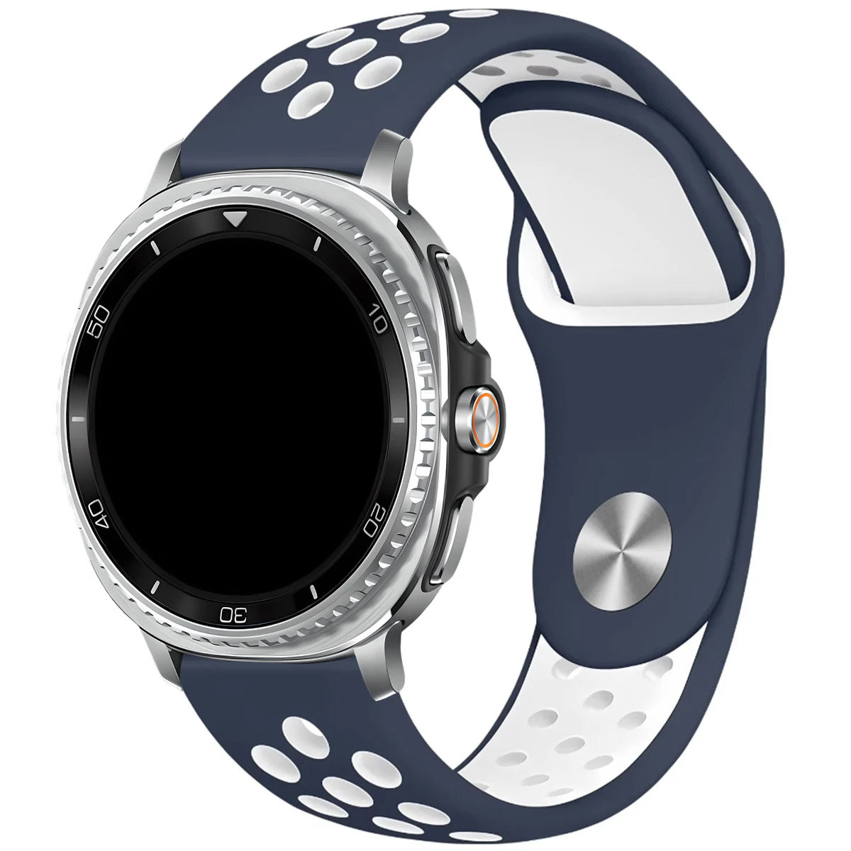 Dual Color Soft Silicone Sport Band for Samsung Galaxy Watch 8 & Galaxy Watch 8 Classic