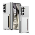 Samsung Galaxy Z Fold 6 Leather Wallet Case with Built In Card Holder