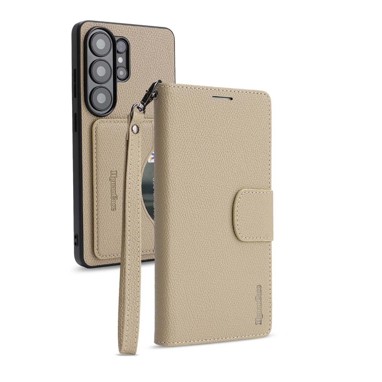 Luxury Fashion Flip Wallet Leather Case for Samsung Galaxy S26 Series