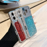 Shiny Glitter Shock-Resistant Phone Case for iPhone 17 Series