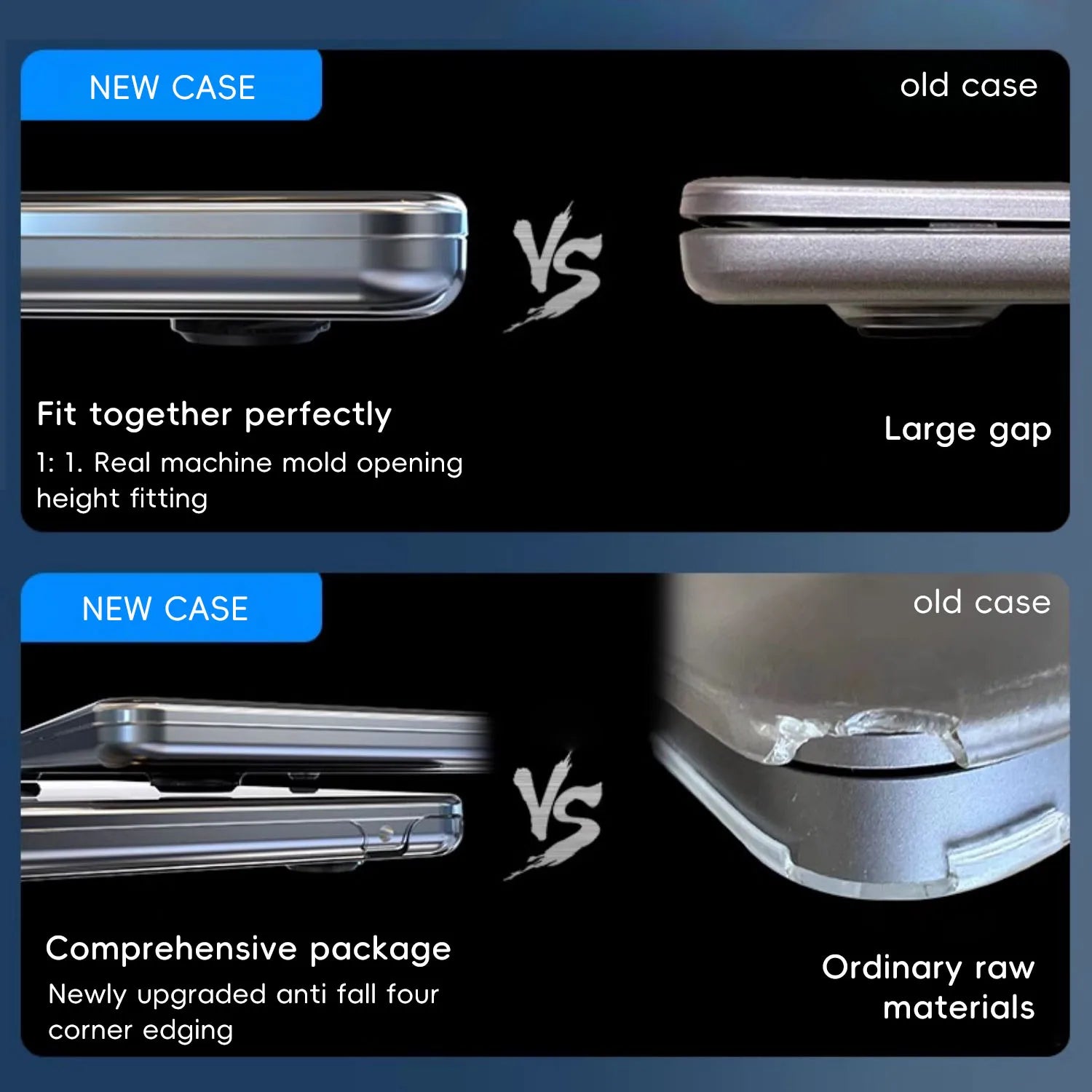 Crystal Clear Lightweight Laptop Case for MacBook Pro M4 Series