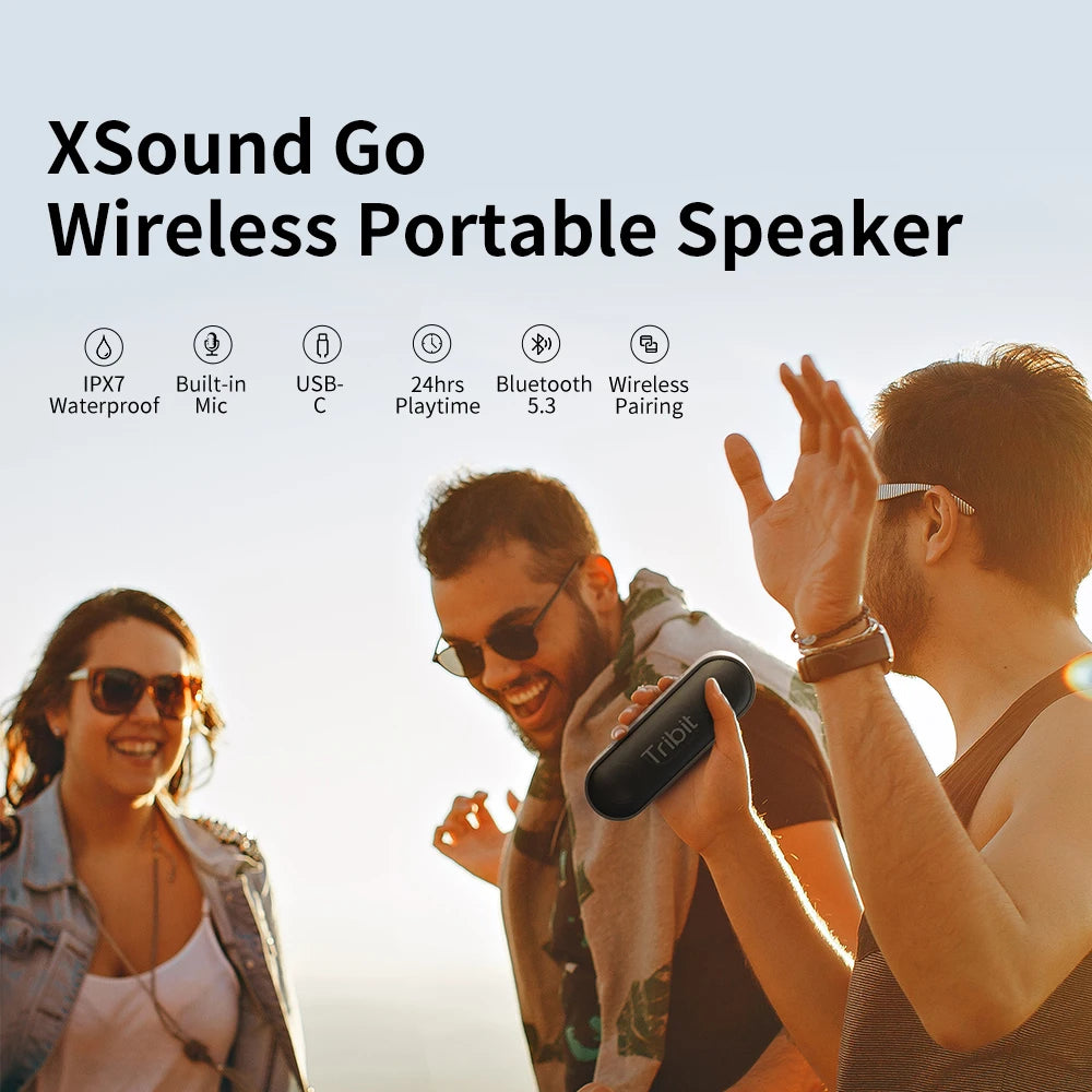 Tribit XSound Go Waterproof Bluetooth Speaker