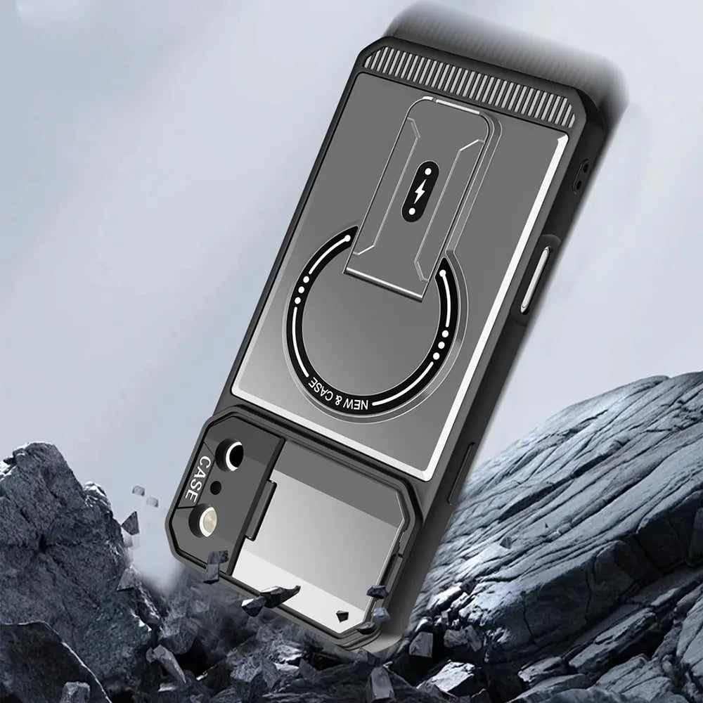 Military Grade MagSafe Case for iPhone 17 Series with Camera Lens Cover