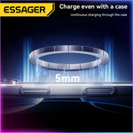 ESSAGER 15W Magnetic Wireless Charging Dock RGB