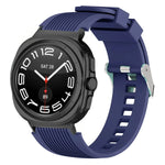 Stripe Textured Silicone Wristband for Samsung Galaxy Watch Ultra and Samsung Galaxy Watch Ultra (2025)