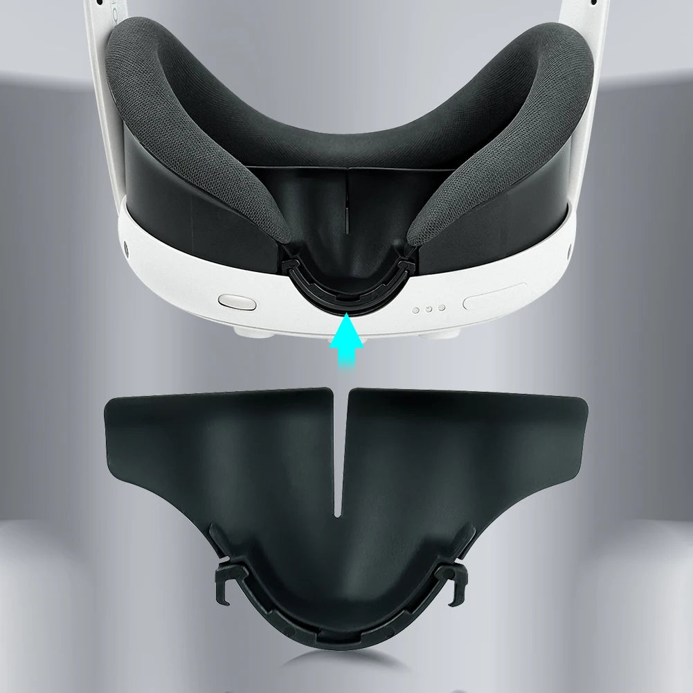 Comfortable Silicone Nose Cushion for Meta Quest 3
