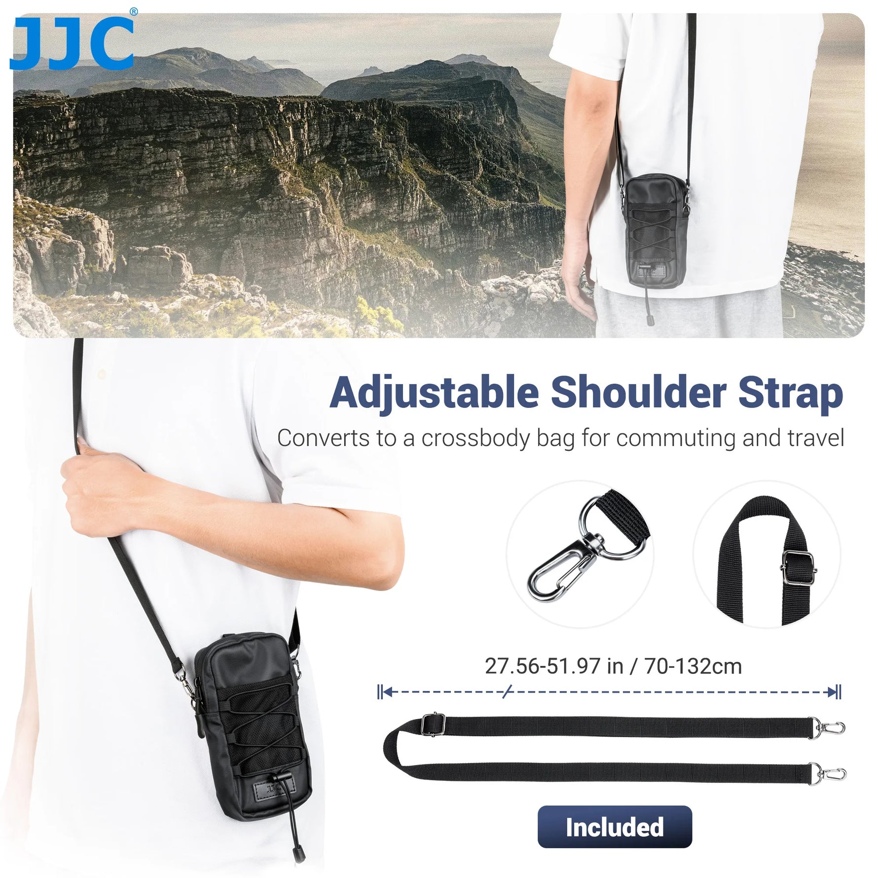 JJC Versatile Shoulder Strap Pouch