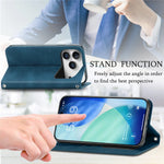 Business Flip Wallet Case with Card Holder for iPhone 17 Series