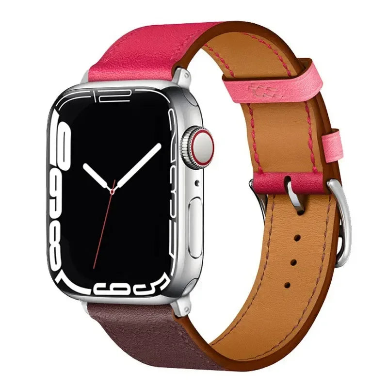 Classic Leather Watch Strap for Apple Watch