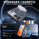 Heat Dissipation MagSafe Case with Foldable Stand for iPhone 17 Series