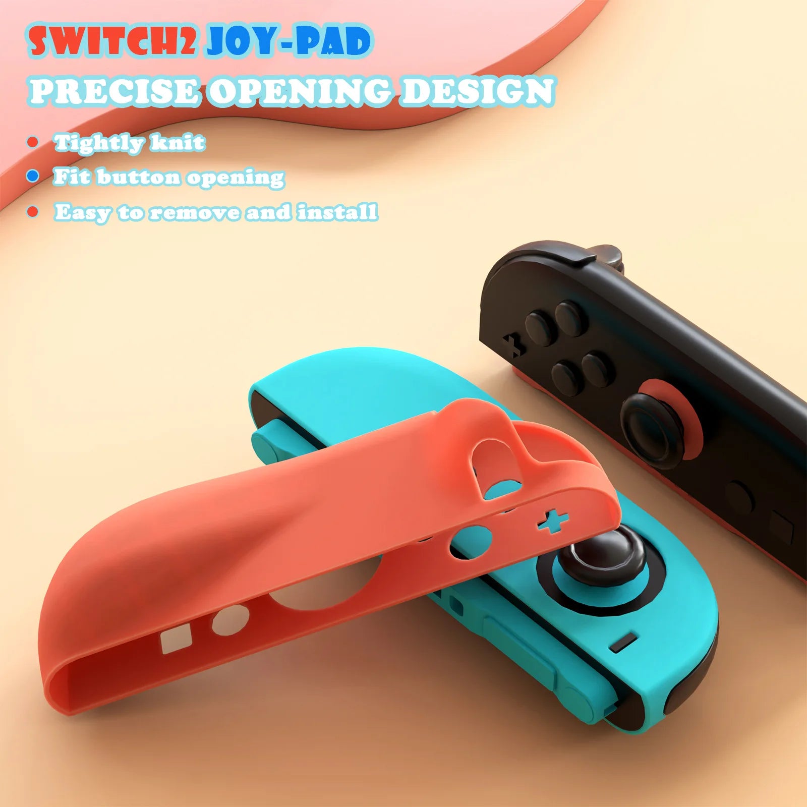 Silicone Protective Joy-Con Case for Nintendo Switch 2