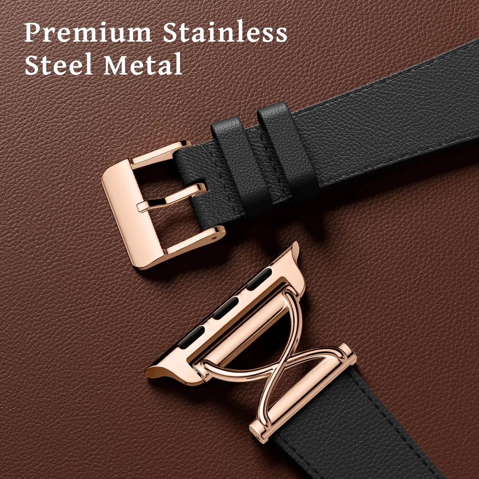 Luxury Replacement Leather Strap for Apple Watch