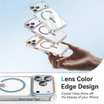 Luxury Clear MagSafe Case for iPhone 17 Series