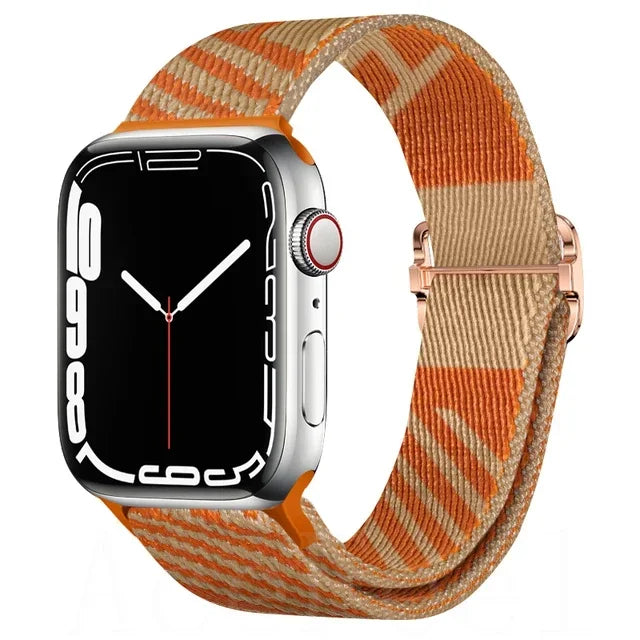 Adjustable Nylon Loop Strap for Apple Watch