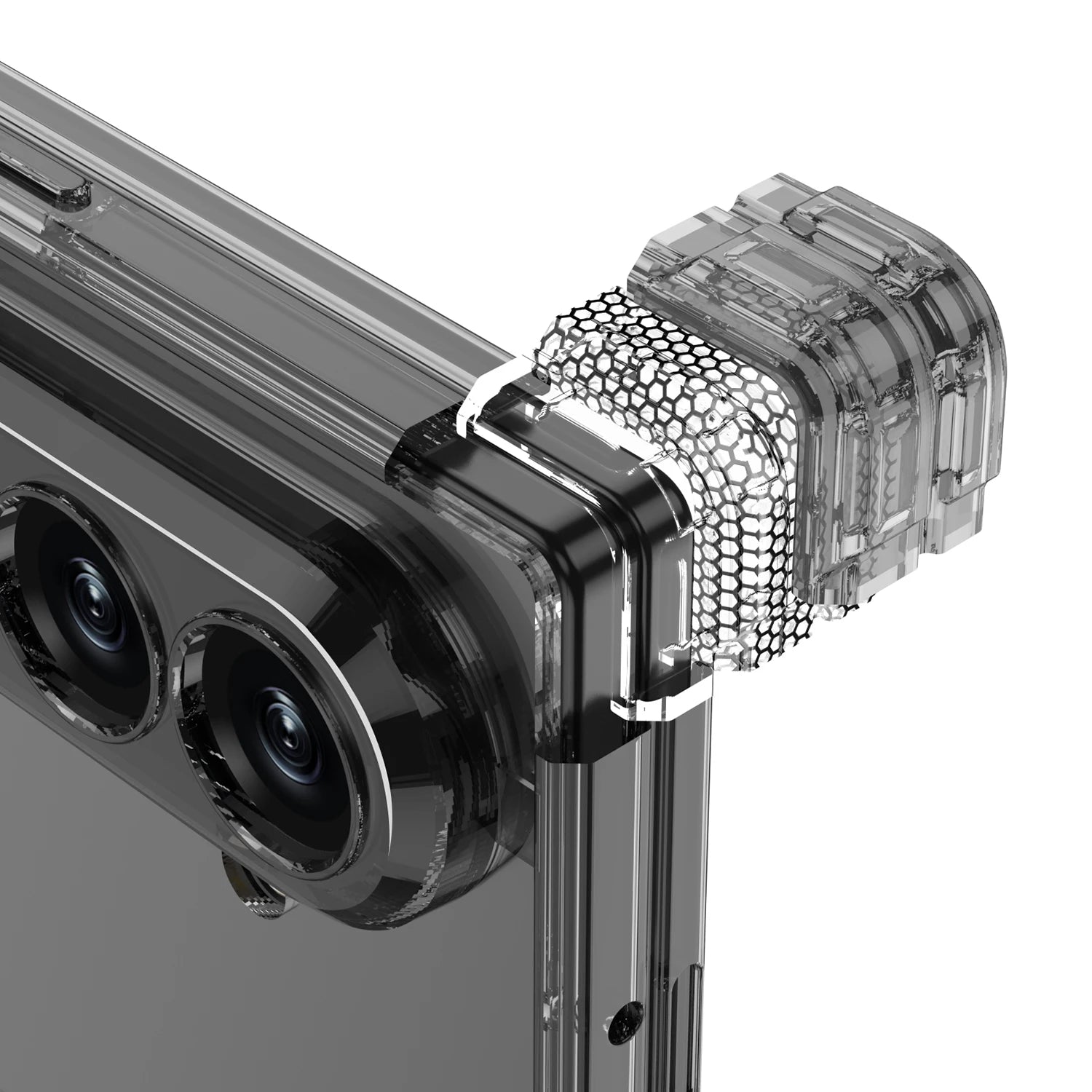 Shockproof Airbag Bumper Case with Soft Edges for Samsung Galaxy Z Fold 7