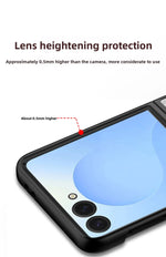 Premium Slim Metal Shell Protective Case for Samsung Galaxy Z Flip 7