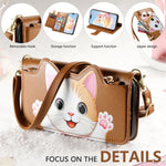 Detachable Crossbody Leather Wallet Case for OPPO Find X9 Series