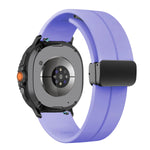 Silicone Magnetic Buckle Strap for Samsung Galaxy Watch 8 /  Galaxy Watch 8 Classic