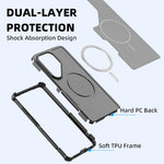 Shockproof Dual-Layer Case with 4-Corner Airbag Protection for Samsung Galaxy S26 Series