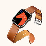 Classic Leather Replacement Strap for Apple Watch