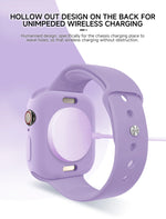 Candy Color Soft Silicone Bumper Case for Apple Watch