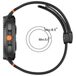 Soft Silicone Replacement Band with Magnetic Clasp for Samsung Galaxy Watch 8 & Galaxy Watch 8 Classic