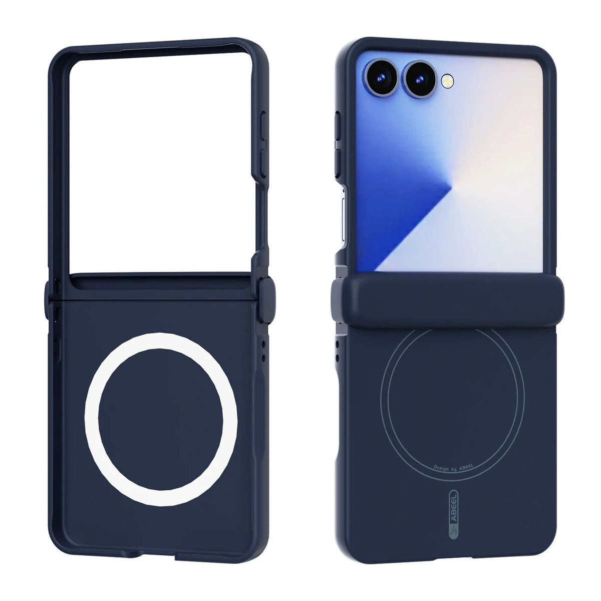 Four-Layer Shockproof Case with Magnetic Attachment for Samsung Galaxy Z Flip 8