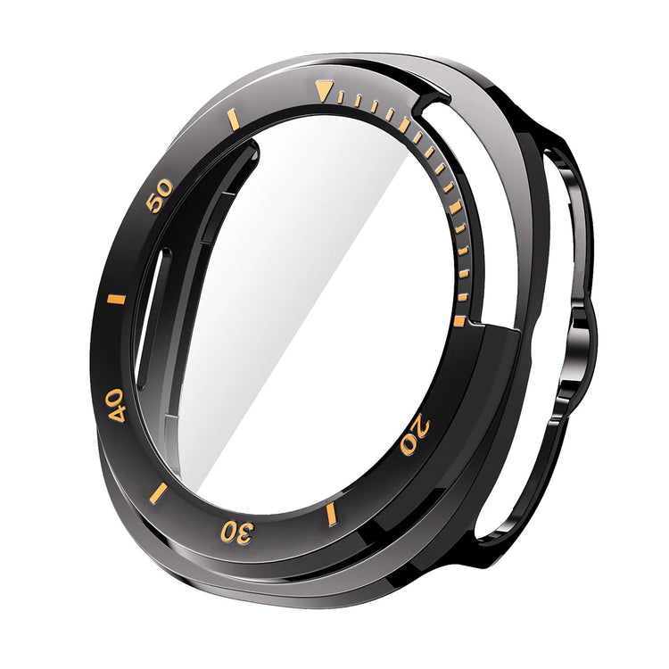 Samsung Galaxy Watch 8 Classic PC Case & Tempered Glass Screen Protector