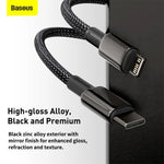 Baseus PD 20W USB-C to Lightning Cable