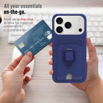 Shockproof Soft Case with Lanyard Strap & Card Slot for iPhone 17 Series