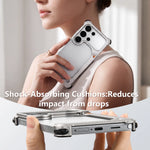 Aluminum TPU Kickstand Case with 90° Adjustable Metal Stand for Samsung Galaxy S26 Ultra