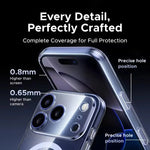 Transparent MagSafe Case with Raised Edges for iPhone 17 Series