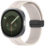 Silicone Smartwatch Band with Magnetic Snap Closure for Samsung Galaxy Watch 9