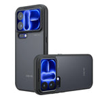 Matte Non-Slip Shockproof Bumper Case with Raised Camera Protection for Xiaomi 18 Series