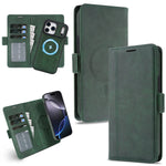 Premium 2-in-1 Leather MagSafe Wallet Case for iPhone 17 Series