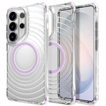 Transparent Magnetic Case with Four-Corner Airbag Shock Absorption for Samsung Galaxy S26 Ultra