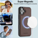 Multi-Functional Detachable Wallet Case for iPhone 16 Series