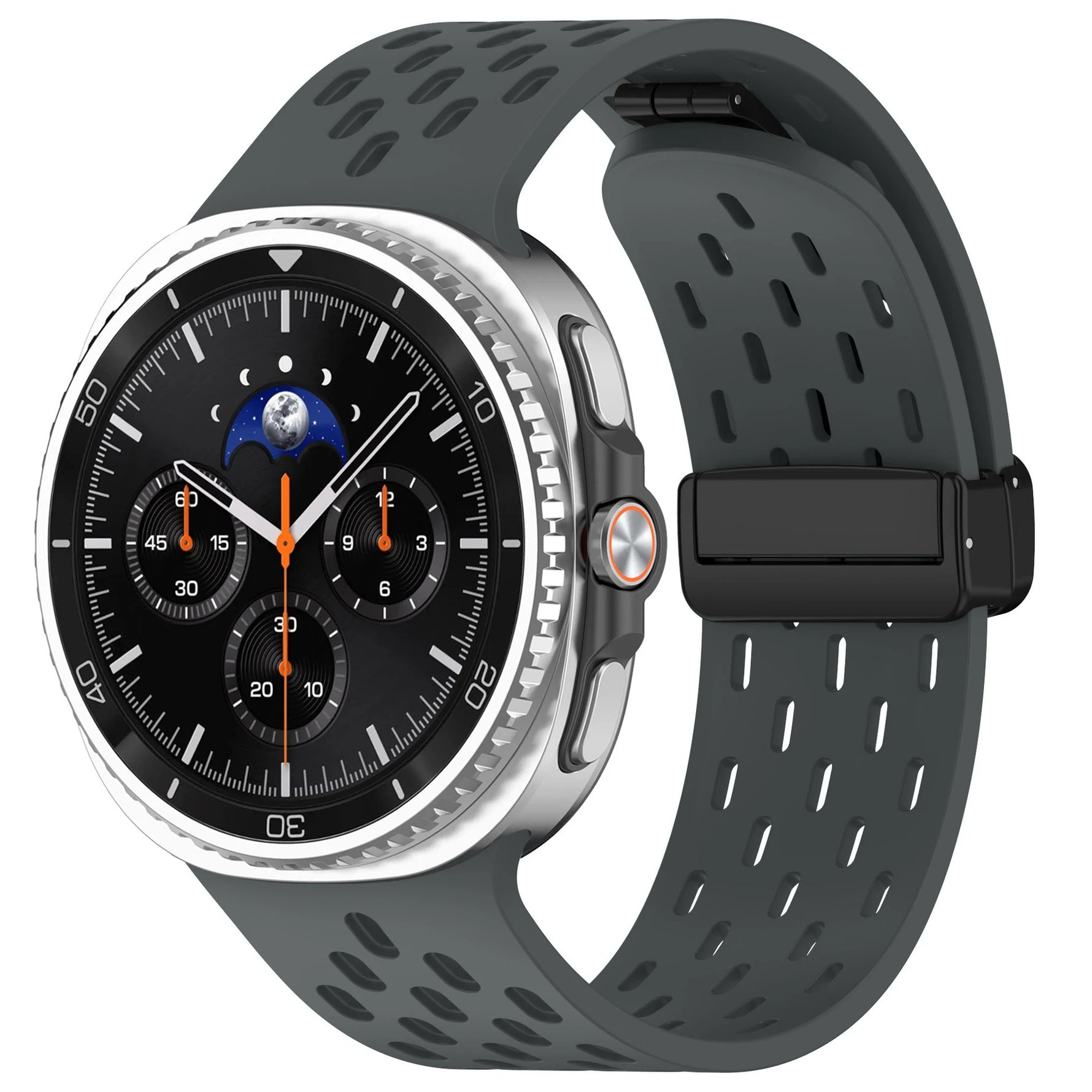 Breathable Magnetic Silicone Strap for Samsung Galaxy Watch 8 & Galaxy Watch 8 Classic