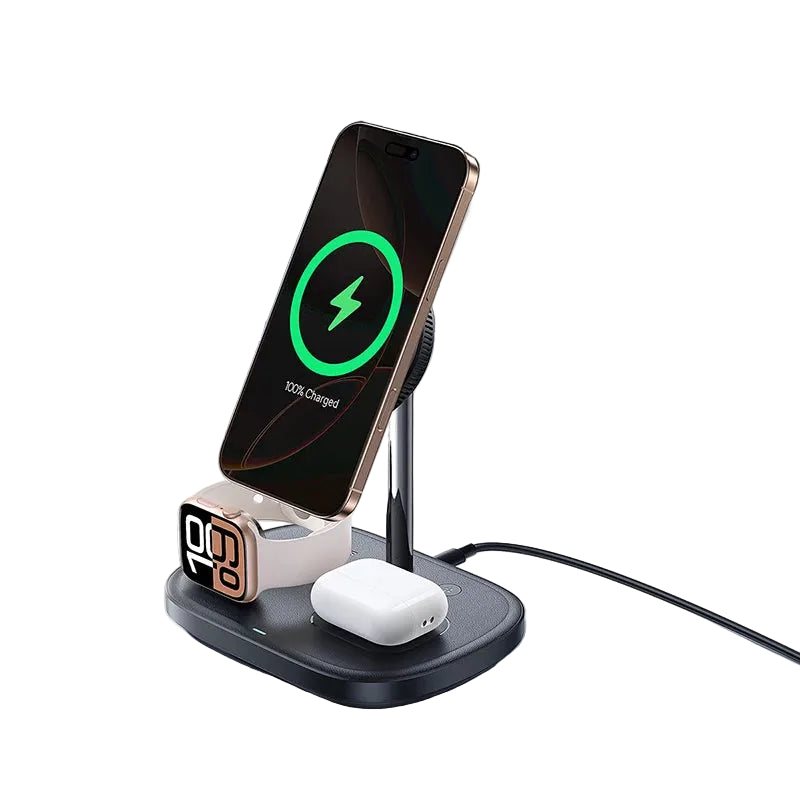 Baseus EnerFill FS41 3-in-1 Wireless Charging Stand with TEC Cooling Cosmic