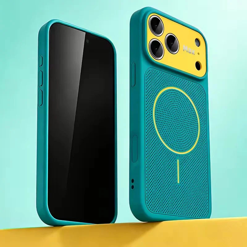 Perforated Mesh MagSafe Case for iPhone 17 Series