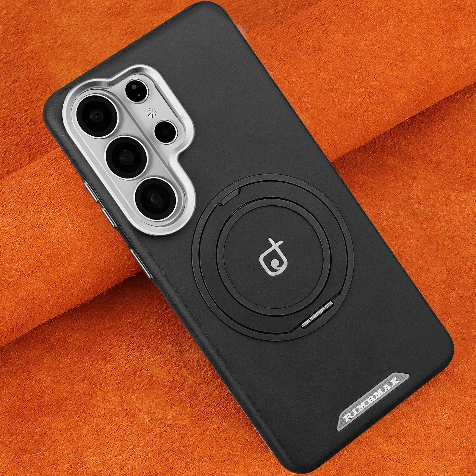 Luxury Business Magnetic Case with 360 Rotating Bracket for Samsung Galaxy S26 Series