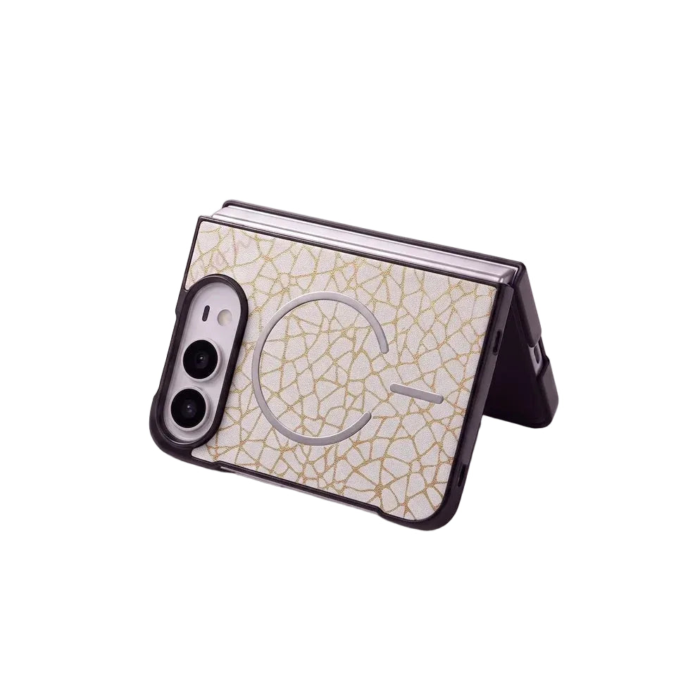 Shockproof Hinge Protection Case with MagSafe Ring for iPhone Duo