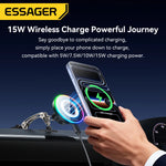Essager 360° Rotating Magnetic Wireless Charger Car Mount